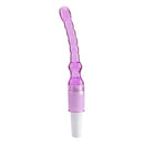 Jelly Plug Anal com Vibro Stimulator Escalonado Sexy Import - Imagem 1