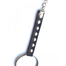 Prendedor para Mamilos Masculino com Corrente e Anel Peniano em Metal Miss Collection - Imagem 2