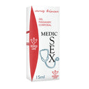 Medic Sex Gel para Massagem Corporal 15 ml Secret Love - Imagem 2