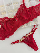 CONJUNTO BASIC RENDA VERMELHO